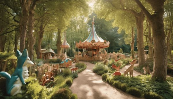 Venez profiter des attractions au bois des lutins à Diémoz